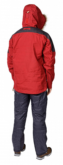 Куртка мужская Fjallraven Singi Anorak Red Oak-Dark Grey - Фото 5 большая