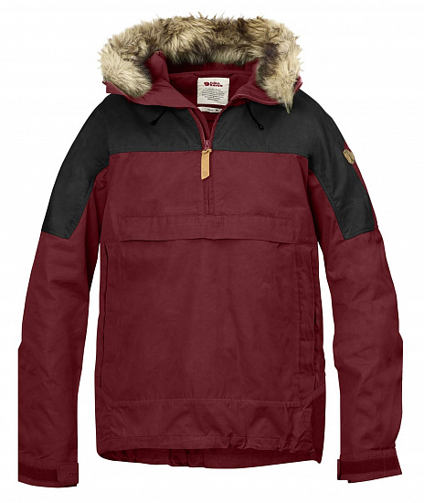Куртка мужская Fjallraven Singi Anorak Red Oak-Dark Grey - Фото 2 большая