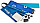 Камус Coll-Tex C-t-S Todi Mix blue Hotmelt blue Camlock 140 мм/185 - Фото 1 малая