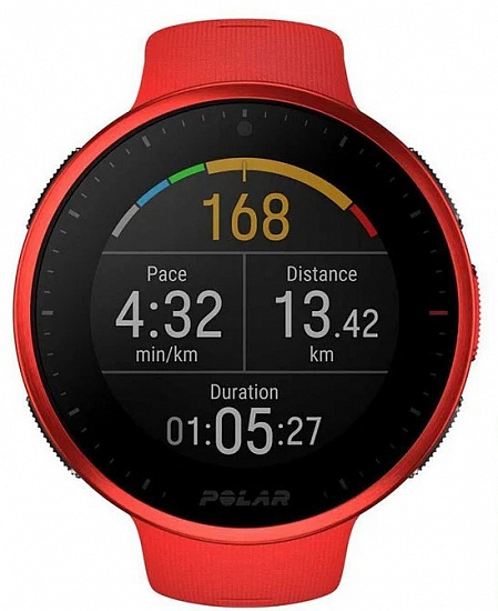 Часы Polar Vantage V2 Red - Фото 3 большая
