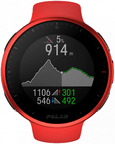 Часы Polar Vantage V2 Red - Фото 5 большая