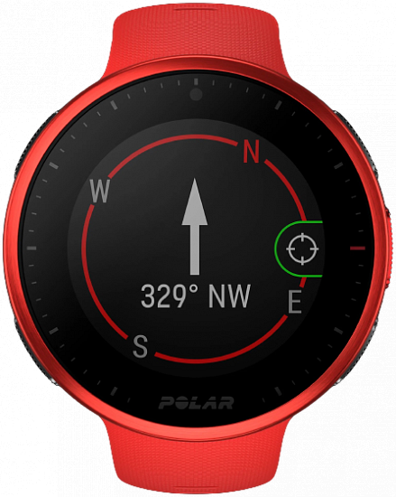 Часы Polar Vantage V2 Red - Фото 6 большая
