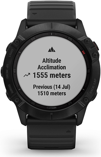 Часы Garmin Fenix 6X Pro Black - Фото 8 большая