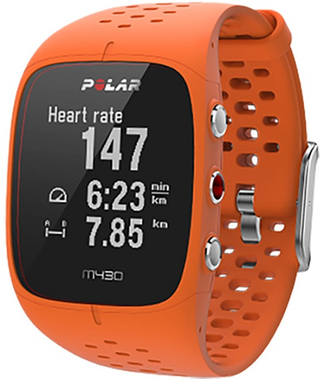 Часы Polar M430 Orange - Фото 1 большая