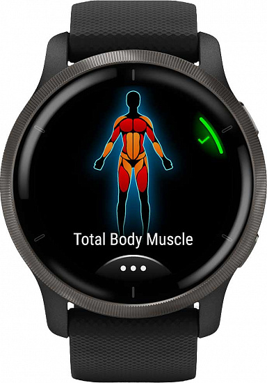 Часы Garmin Venu 2 Black+Slate - Фото 7 большая