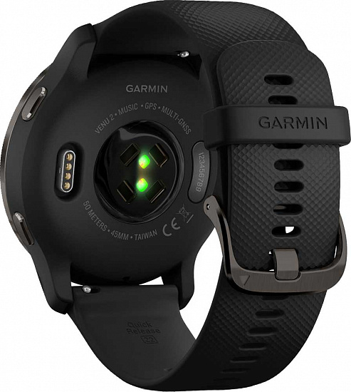Часы Garmin Venu 2 Black+Slate - Фото 8 большая