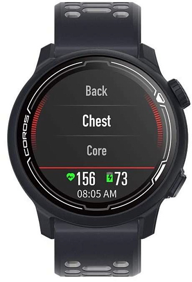 Часы Coros Pace 2 Premium GPS Dark Navy - Фото 4 большая