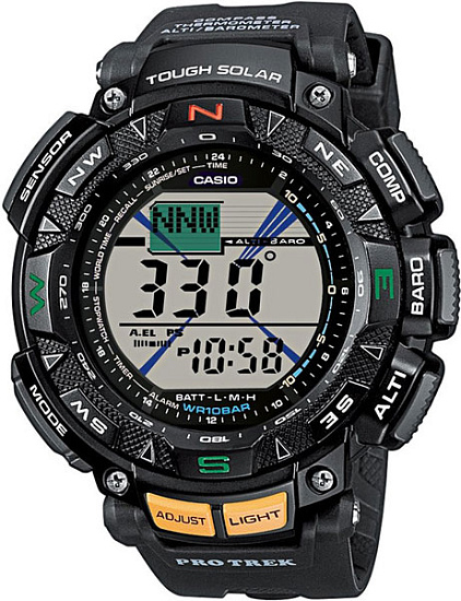 Часы Casio Pro Trek PRG-240-1E - Фото 1 большая