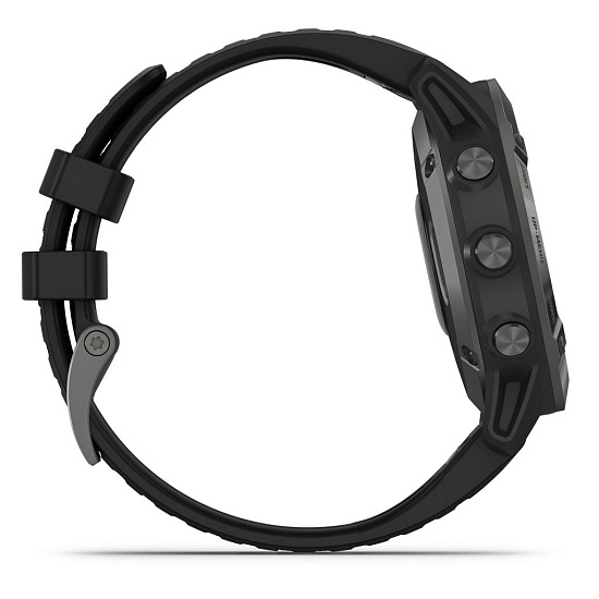 Часы Garmin Fenix 6 Sapphire Gray/Black - Фото 3 большая