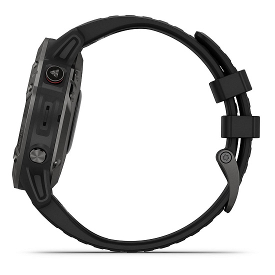 Часы Garmin Fenix 6 Sapphire Gray/Black - Фото 4 большая