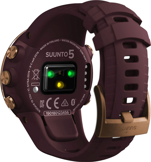 Часы Suunto 5 Burgundy Copper - Фото 2 большая