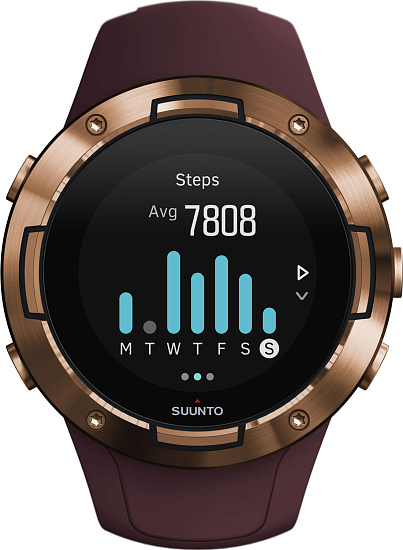 Часы Suunto 5 Burgundy Copper - Фото 3 большая