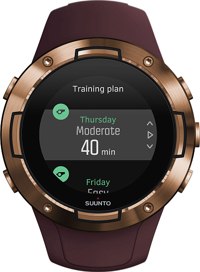 Часы Suunto 5 Burgundy Copper - Фото 4 большая
