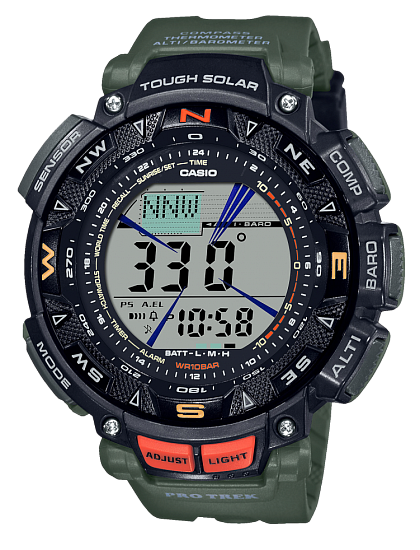 Часы Casio PRG-240-3ER - Фото 1 большая