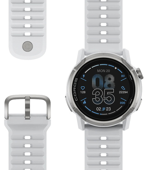 Часы Coros Apex 4 46mm White - Фото 2 большая