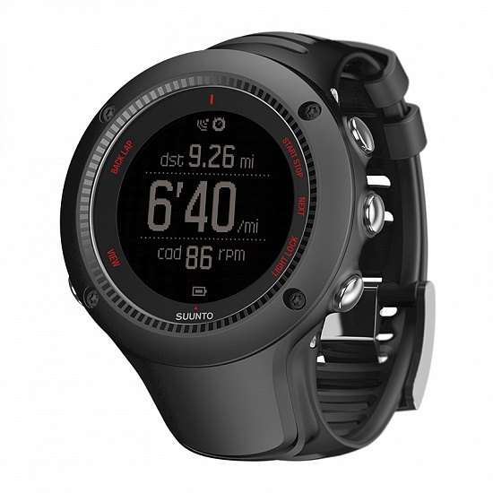 Часы Suunto AMBIT3 RUN BLACK HR - Фото 2 большая