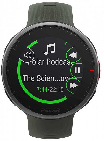Часы Polar Vantage V2 Green - Фото 2 большая