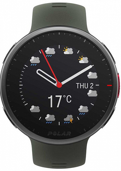 Часы Polar Vantage V2 Green - Фото 3 большая