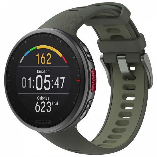 Часы Polar Vantage V2 Green - Фото 1 большая