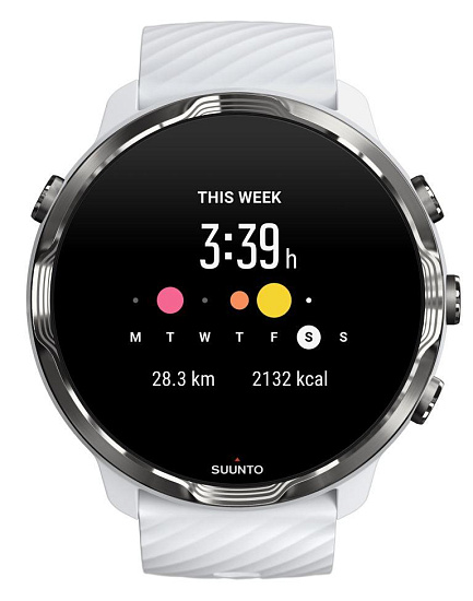 Часы Suunto 7 White Burgundy - Фото 12 большая