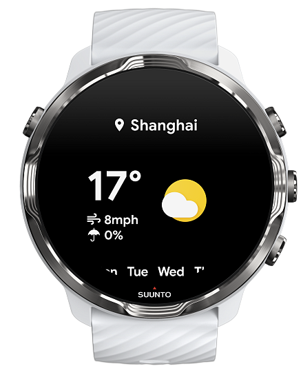 Часы Suunto 7 White Burgundy - Фото 3 большая