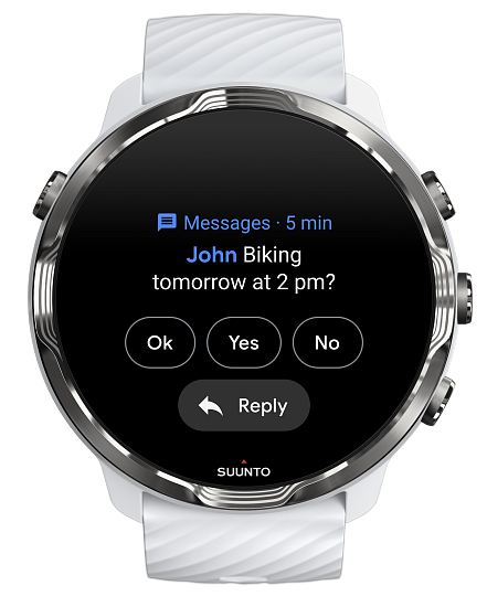 Часы Suunto 7 White Burgundy - Фото 5 большая