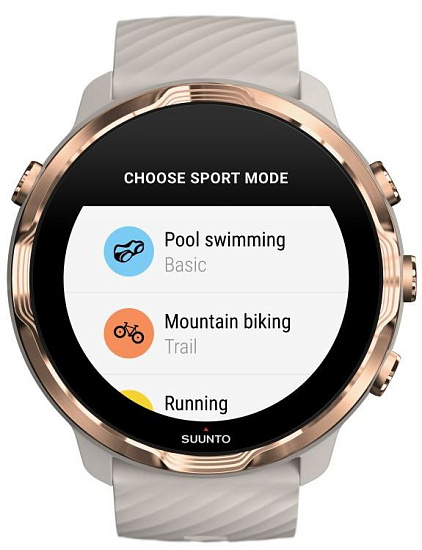 Часы Suunto 7 Sandstone Rosegold - Фото 2 большая