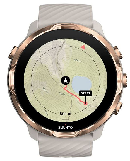 Часы Suunto 7 Sandstone Rosegold - Фото 4 большая