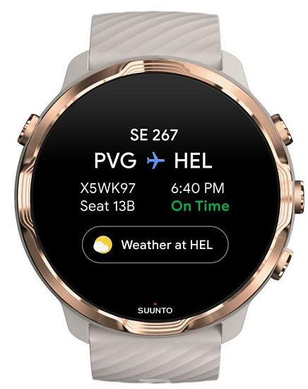 Часы Suunto 7 Sandstone Rosegold - Фото 8 большая