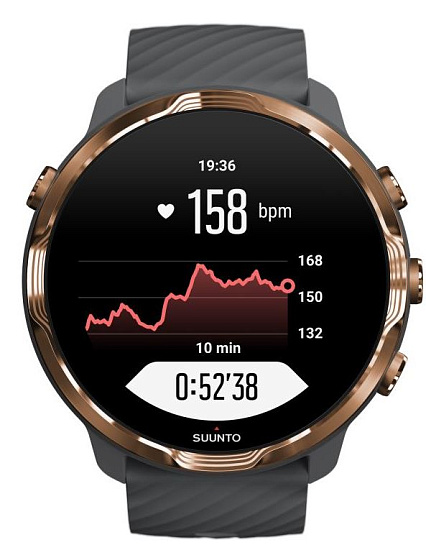 Часы Suunto 7 Graphite Copper - Фото 3 большая