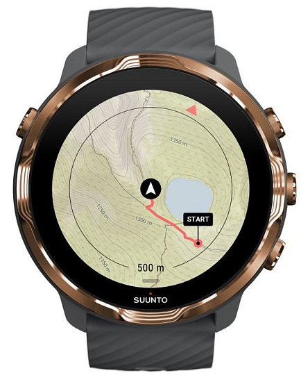 Часы Suunto 7 Graphite Copper - Фото 10 большая