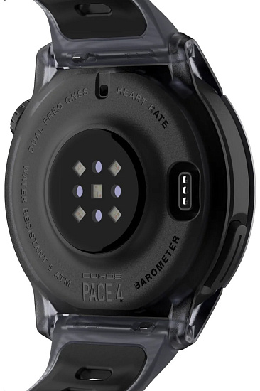 Часы Coros Pace 4 GPS Crystal Black - Фото 5 большая
