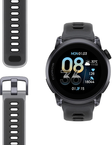 Часы Coros Pace 4 GPS Crystal Black - Фото 6 большая