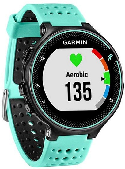 Часы Garmin Forerunner 235 Black/Blue - Фото 4 большая