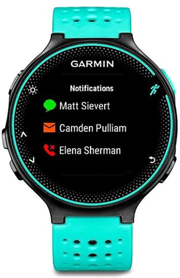 Часы Garmin Forerunner 235 Black/Blue - Фото 5 большая