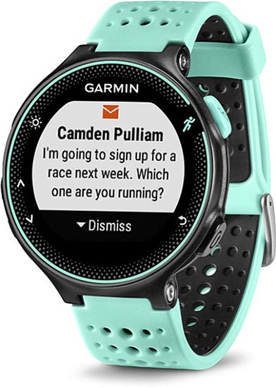 Часы Garmin Forerunner 235 Black/Blue - Фото 6 большая