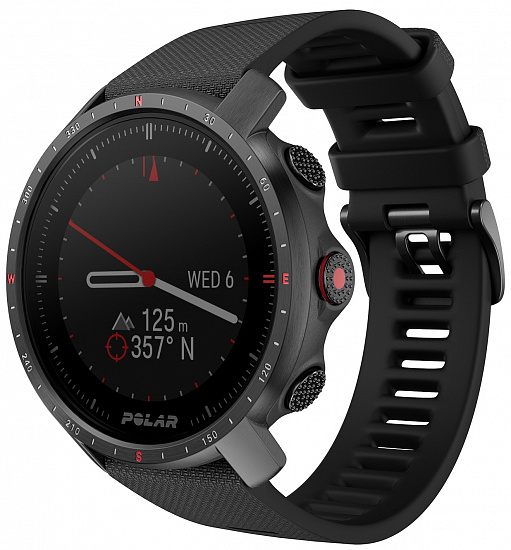 Часы Polar Grit X pro Black - Фото 1 большая