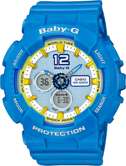 Часы Casio Baby-G BA-120-2B - Фото 1 большая