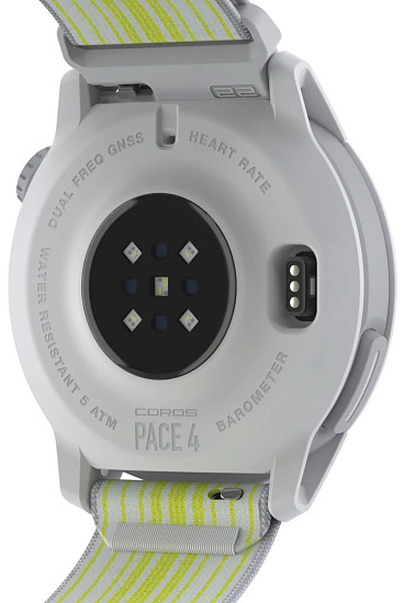 Часы Coros Pace 4 GPS White Nylon - Фото 4 большая