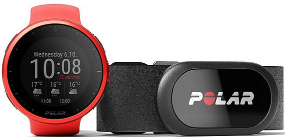 Часы Polar Vantage V2 Hr Red - Фото 2 большая