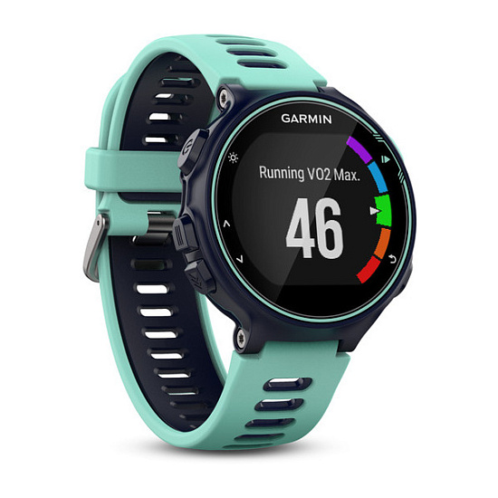 Часы Garmin Forerunner 735XT Dark Blue/Blue - Фото 2 большая