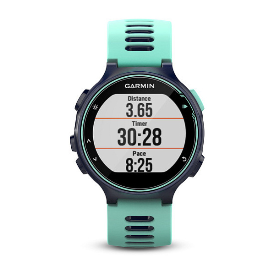 Часы Garmin Forerunner 735XT Dark Blue/Blue - Фото 3 большая