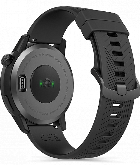 Часы Coros Apex Premium Multisport GPS 46 mm Black/Gray - Фото 2 большая