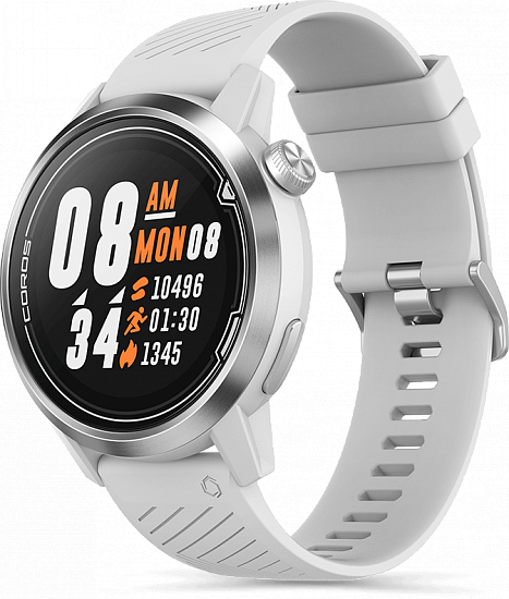 Часы Coros Apex Premium Multisport GPS 46 mm White - Фото 4 большая