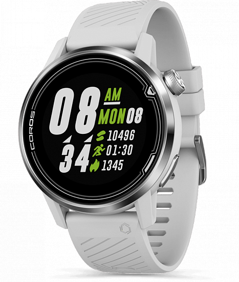 Часы Coros Apex Premium Multisport GPS 42 mm White/Silver - Фото 5 большая