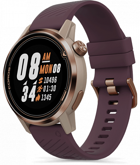 Часы Coros Apex Premium Multisport GPS 42 mm Gold - Фото 4 большая