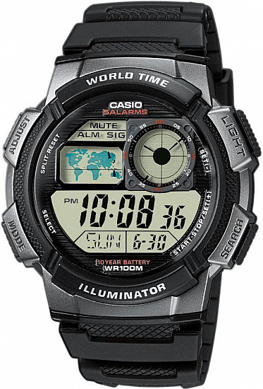 Часы Casio AE-1000W-1BVDF - Фото 1 большая