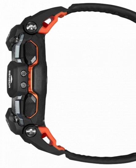 Часы Casio G-Shock GBD-H2000-1ADR Black/Orange - Фото 8 большая