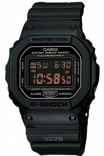 Часы Casio G-Shock DW-5600MS-1DR - Фото 1 большая