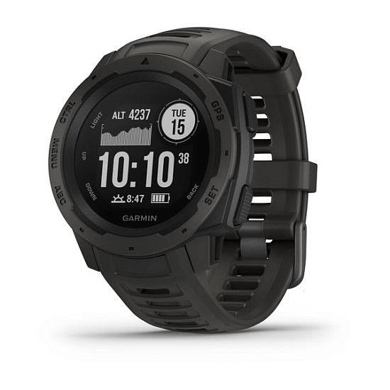 Часы Garmin Instinct Monterra Gray - Фото 1 большая